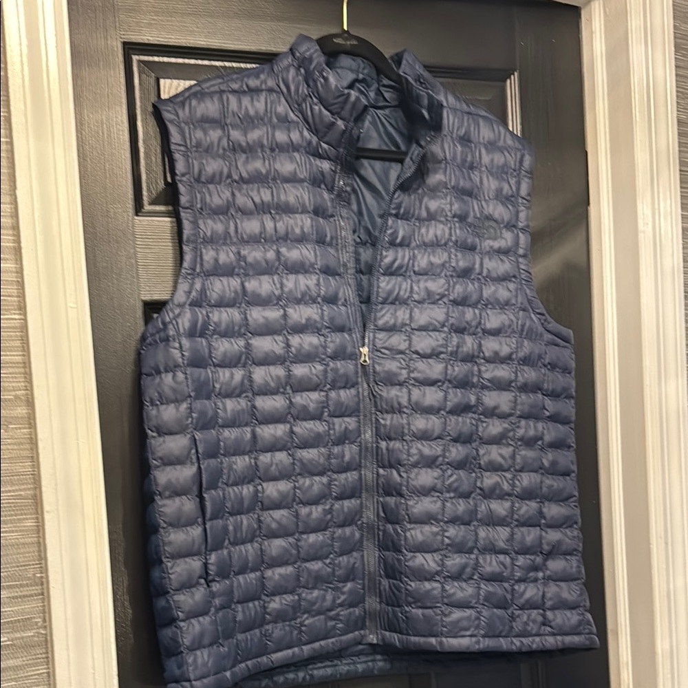 The North Face Navy Quilted Packable Puffer Vest
